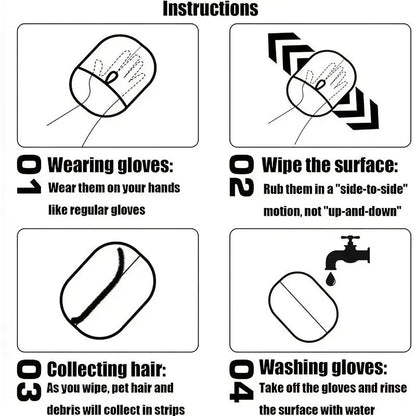 Furvish™ Premium Pet Hair Removal Glove